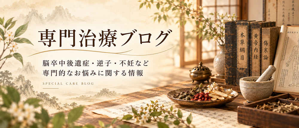 専門治療ブログ 脳卒中後遺症 逆子 不妊など専門的なお悩みに関する情報